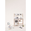 Holz Spielküche weiß-grau