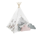 Tipi Nature inkl. Spielmatte und 4 Kissen