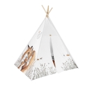 Tipi Fuchs inkl. Spielmatte und 4 Kissen