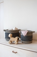 Kidsdepot Aufbewahrungskörbe Eran 2er Set schwarz