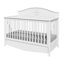 Bellamy Babybett Pure weiß 70x140 inkl. Schublade