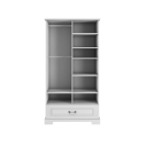 Schrank Ines 2-türig XL grau