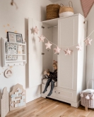 Schrank Ines 2-türig XL grau