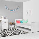 Kinderbett Marylou 90x200 weiß