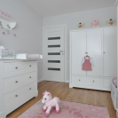 Schrank Marylou 3-türig weiß