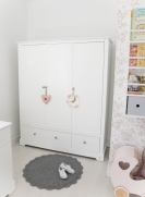 Schrank Marylou 3-türig weiß