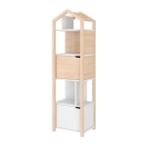 Standregal Tatam Joey Kieferholz-weiß