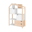 Standregal Tatam Phoebe Kieferholz-weiß