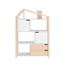 Standregal Tatam Phoebe Kieferholz-weiß