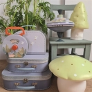 Pilzlampe olivgrün groß