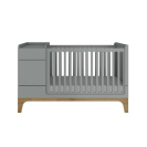 multifunktionales /mitwachsendes Babybett UP! grau