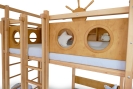Etagenbett über Eck