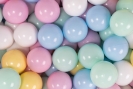 Zusatzbälle / Bällebad blau-gelb-rosa-mint-weiß