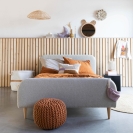 Fell Aufbewahrungskorb Boaz weiß