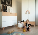 Kommode Hoppa weiß-natur