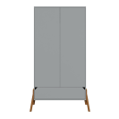 Schrank Lotta 2-türig grau