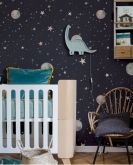 multifunktionales /mitwachsendes Babybett Hoppa weiß-natur