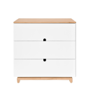 Kommode Nomi weiß-natur