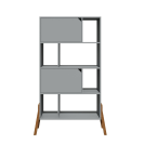 Bücherregal Lotta grau