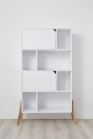 Bücherregal Lotta grau