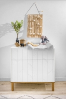 Kommode Toteme botanic weiß