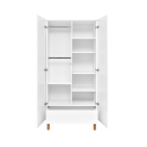 Schrank Toteme botanic 2-türig weiß