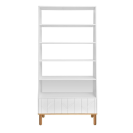 Bücherregal Toteme botanic weiß