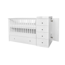 Babybett Paso Doble 60x120 weiß