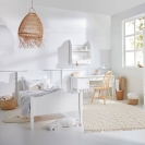 Kinderbett Royal timeless 90x200 weiß