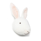 Tierkopf Trophäe weißes Kaninchen Alice