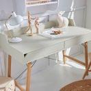 Kinderschreibtisch Lotta sage grün