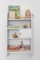 Wandregal Rainbow snow weiß