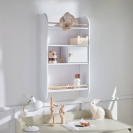 Wandregal Rainbow snow weiß