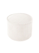 Sitzpuff Cord creme