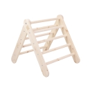Kletterdreieck + Rutsche-Kletterwand Set Holz