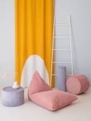 Kinder Sitzsack Cord rosa