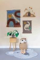 Kidsdepot Rattan Beistelltisch mit Stauraum May