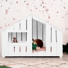 Hausbett / Hütte Holz Fred