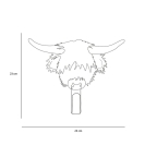 Wild&Soft Kleiderhaken Highland Kuh Nicolas