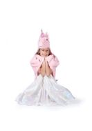 Wild&Soft Umhang / Teppich Einhorn weiß