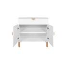 Kommode Ratata weiß-natur