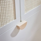 Schrank Ratata 2-türig weiß-natur