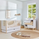 Kommode Tatam weiß-natur