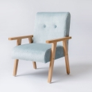Plüsch Kindersessel mint mit Armlehne