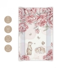 Wickelauflage / Wickelmulde für Babybett Peony Wonderland