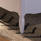 Theo Bebe Babybett Hermione Neige 70x140 weiß-Rattan