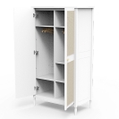 Theo Bebe Rattan Schrank Hermione Neige weiß