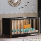 Theo Bebe Babybett Océane Ardoise 70x140 anthrazit