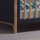 Theo Bebe Babybett Océane Ardoise 70x140 anthrazit