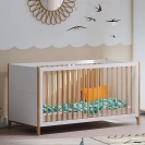 Theo Bebe Babybett Océane Neige 70x140 weiß